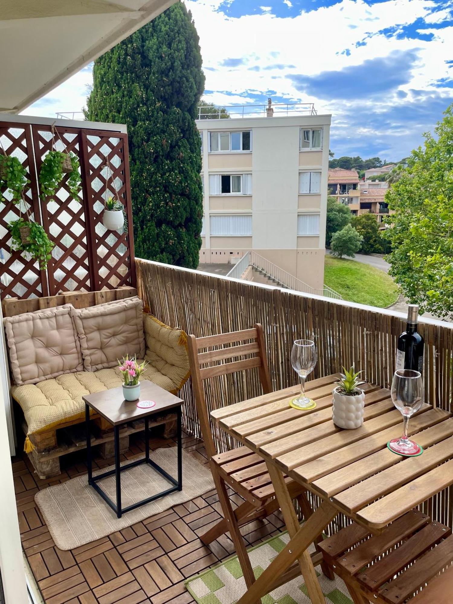Ferienwohnung Superbe Duplex Refait A Neuf ! Hyères Exterior foto